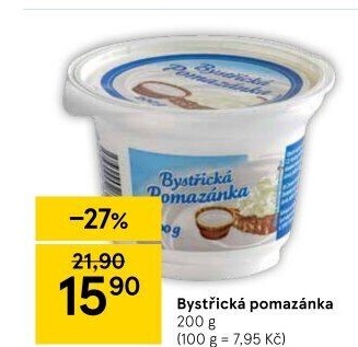 Pomazánka Bystřická