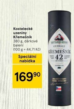 Salám Křemešník kostelecký Kostelecké uzeniny