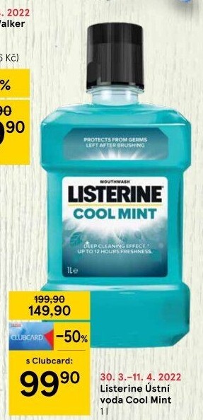 Ústní voda Listerine