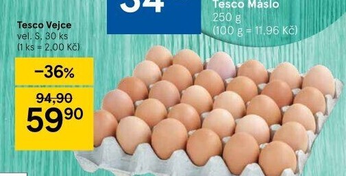 Vejce S Tesco