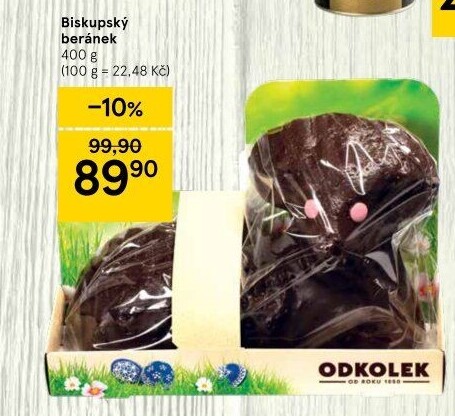 Velikonoční beránek Odkolek