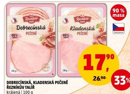 Debrecínská pečeně Řezníkův talíř