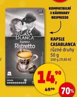 Kapsle Casablanca
