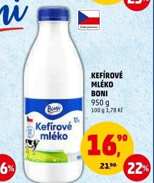 Kefírové mléko Boni