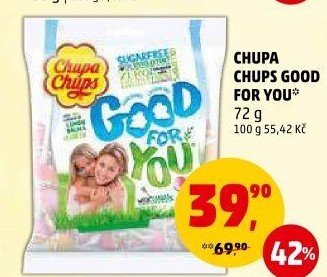 Lízátko Good for you Chupa Chups