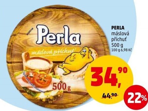 Margarín máslová příchuť Perla