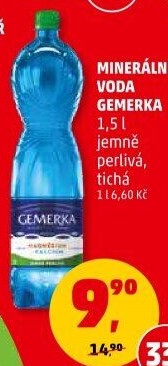 Minerální voda Gemerka