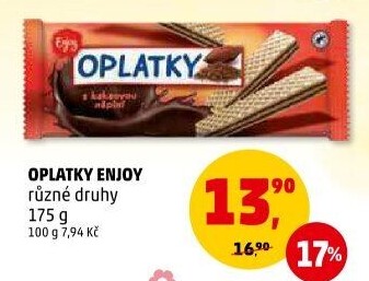 Oplatky Enjoy