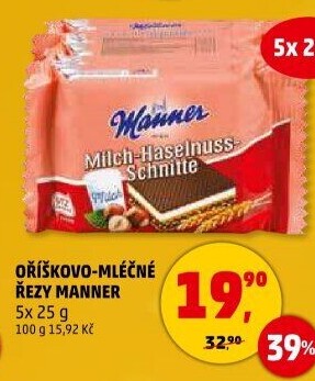 Oplatky Snack Manner