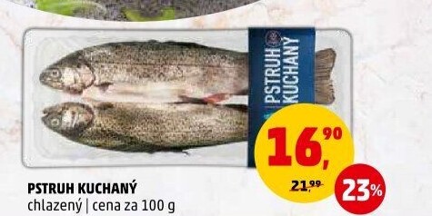 Pstruh kuchaný