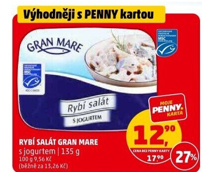 Salát rybí s jogurtem Gran Mare