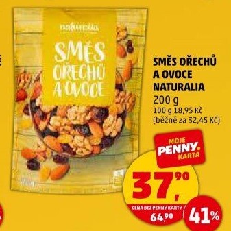 Směs sušeného ovoce a ořechů Naturalia
