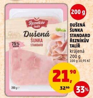 Šunka dušená standard Řezníkův talíř
