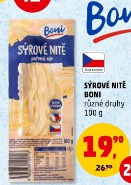 Sýrové nitě Boni