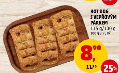Taštička hot dog