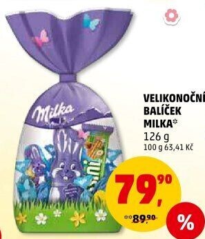 Velikonoční balíček Milka