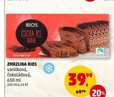 Zmrzlinová roláda Rios