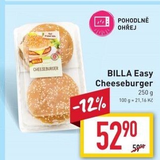 Cheeseburger Easy Billa