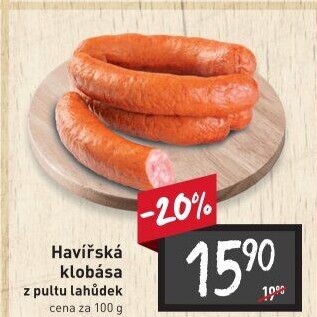 Havířská klobása