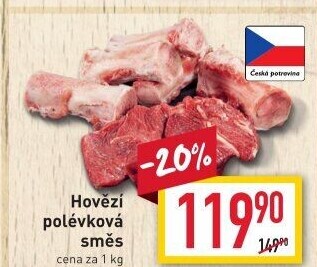 Hovězí polévková směs