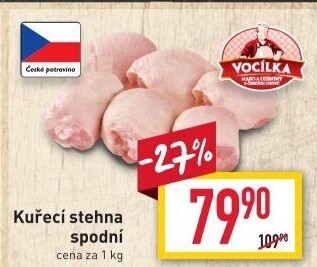 Kuřecí stehna Vocílka