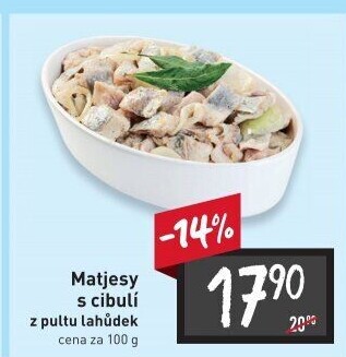 Matjesy s cibulí
