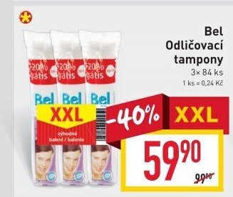 Odličovací tampony BEL