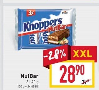 Oplatky Knoppers NutBar Storck