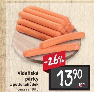 Párky vídeňské