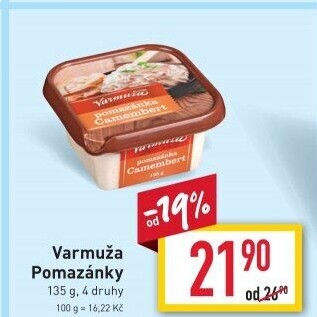 Pomazánky Varmuža