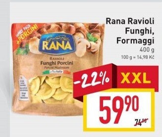 Ravioli chlazené Giovanni Rana