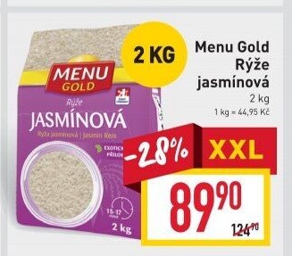 Rýže jasmínová Menu Gold