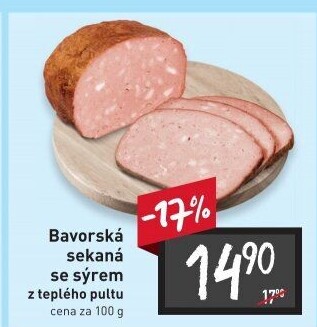 Sekaná bavorská se sýrem