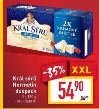 Sýr Hermelín Král sýrů