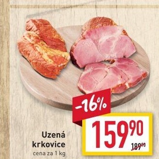 Uzená krkovice