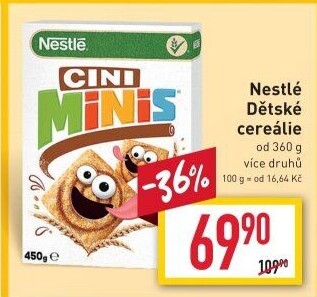 Cereálie Nestlé