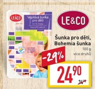 Šunka dětská LE&amp
