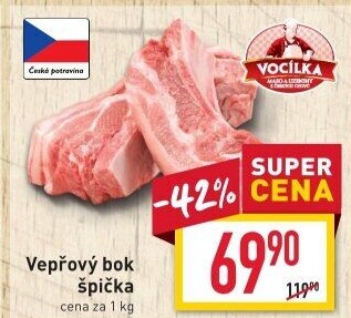 Vepřový bok špička Vocílka