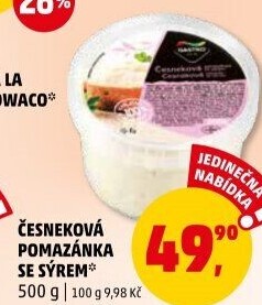 Česneková pomazánka se sýrem Gastro
