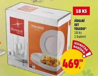 Jídelní souprava Bormioli
