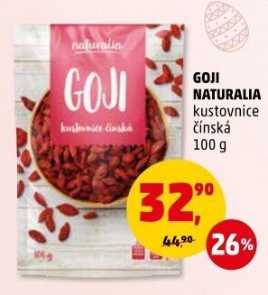 Kustovnice čínská - Goji sušené Naturalia