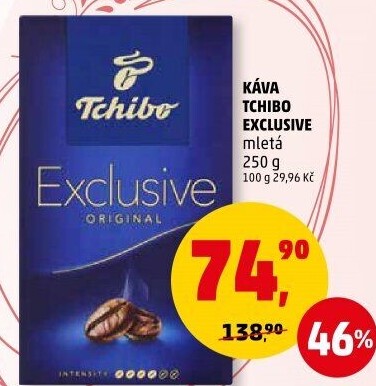 Mletá káva Tchibo Exclusive