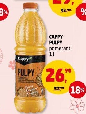 Nápoj Pulpy Cappy