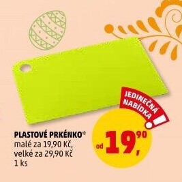 Prkénko plastové