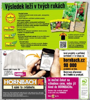 akční leták Hornbach 30.3.2022-26.4.2022