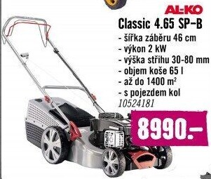 Benzínová sekačka AL-KO Classic 4.62 SP-B Plus 123006