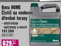 Čistič na dřevěné terasy Bona HOME