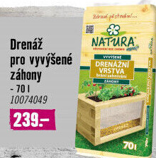 Drenáž pro vyvýšené záhony Natura Agro