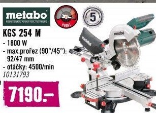Kapovací pila KGS 254 M Metabo