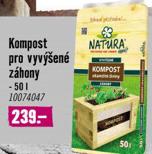 Kompost pro vyvýšené záhony Natura Agro